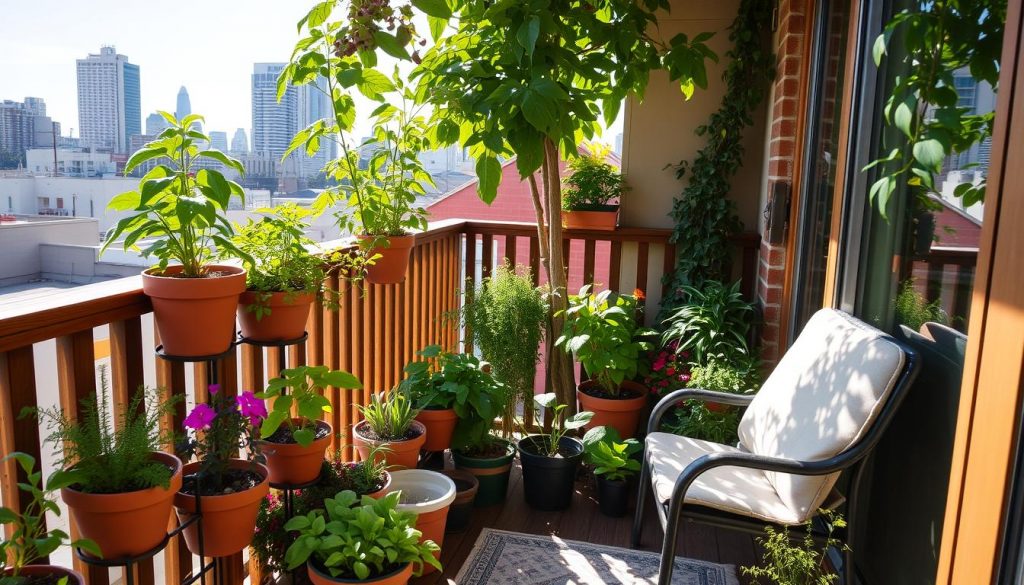 geeigneter Platz Urban Gardening