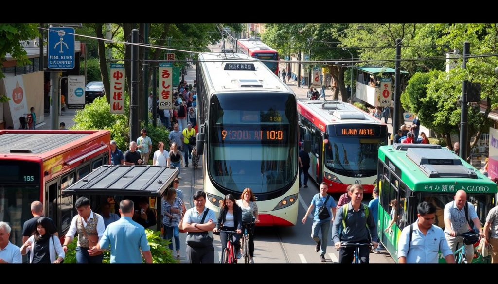 öffentliche Verkehrsmittel