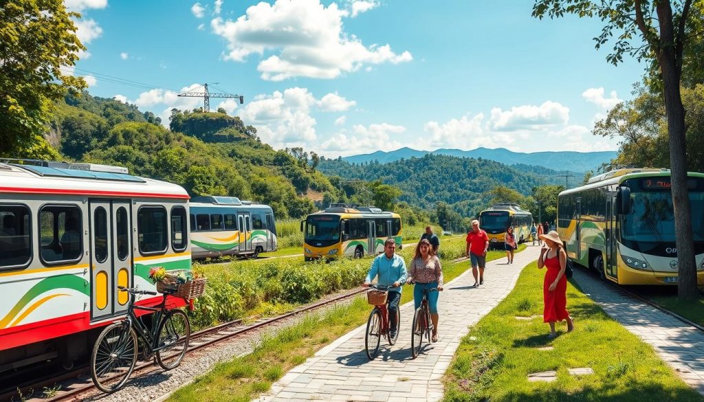 umweltfreundliche Verkehrsmittel