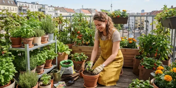 Urban Gardening: So startest du deinen Garten in der Stadt
