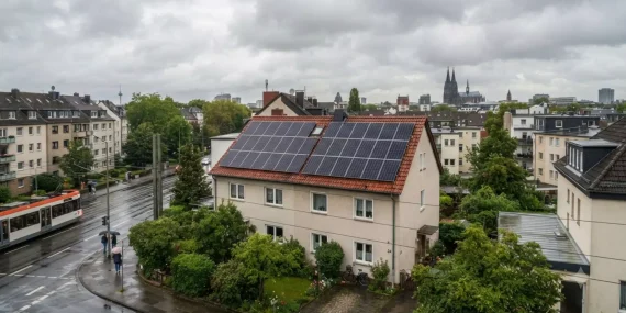 Wie Solarmodule auch bei bewölktem Wetter Strom erzeugen